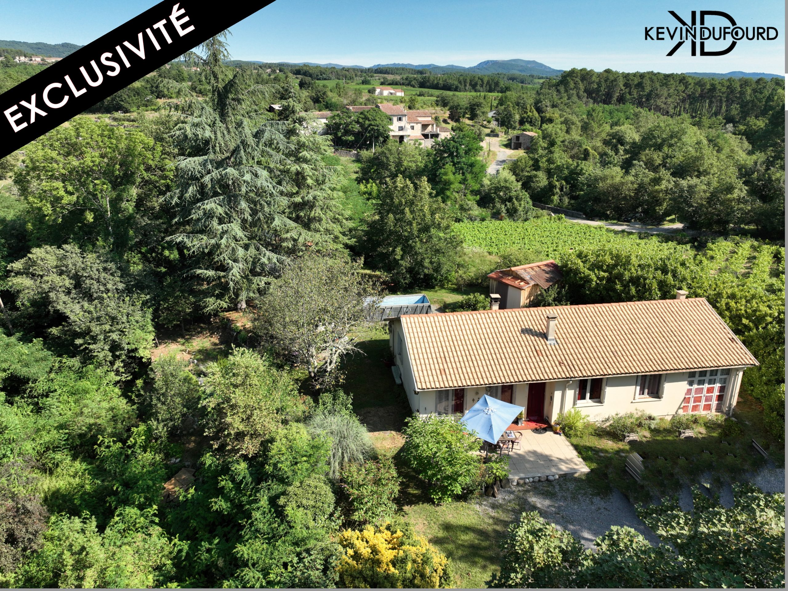 Maison de 91m² sur un terrain de 1560m² à LABLACHERE