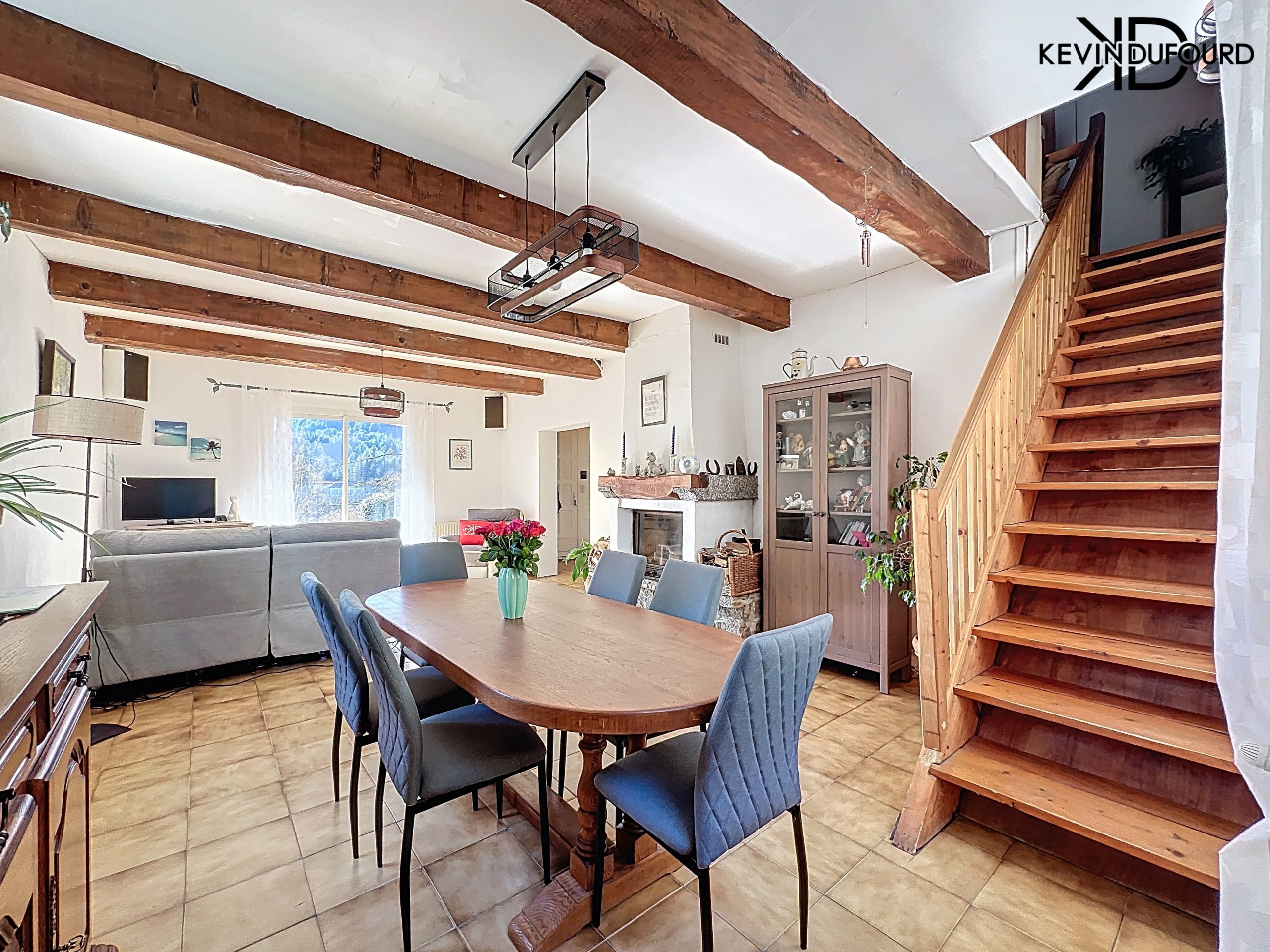 Maison de 135m² sur un terrain de 1700m² à JAUJAC.