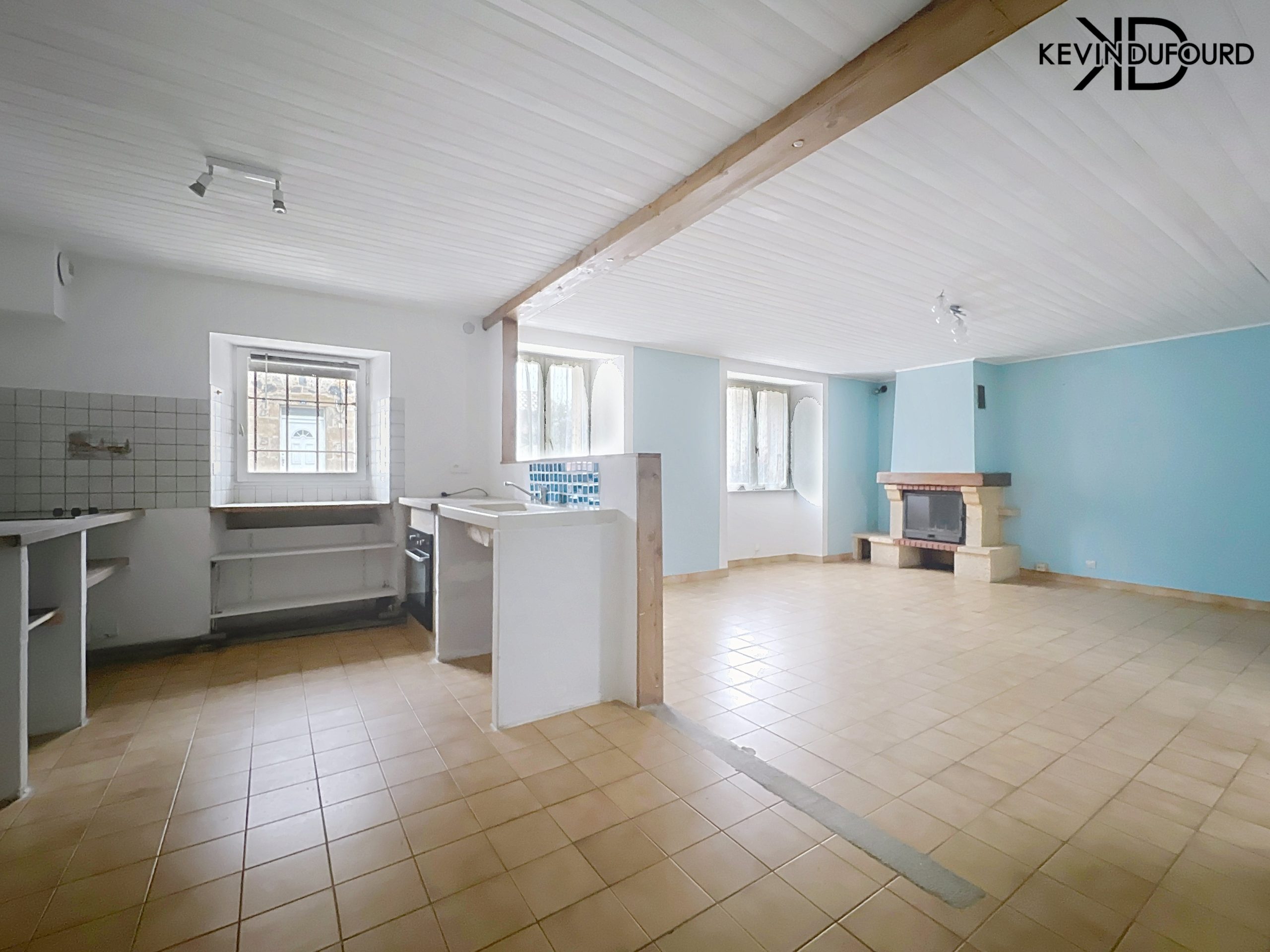 Maison de 100m² sur un terrain de 600m² à LALEVADE-D’ARDECHE