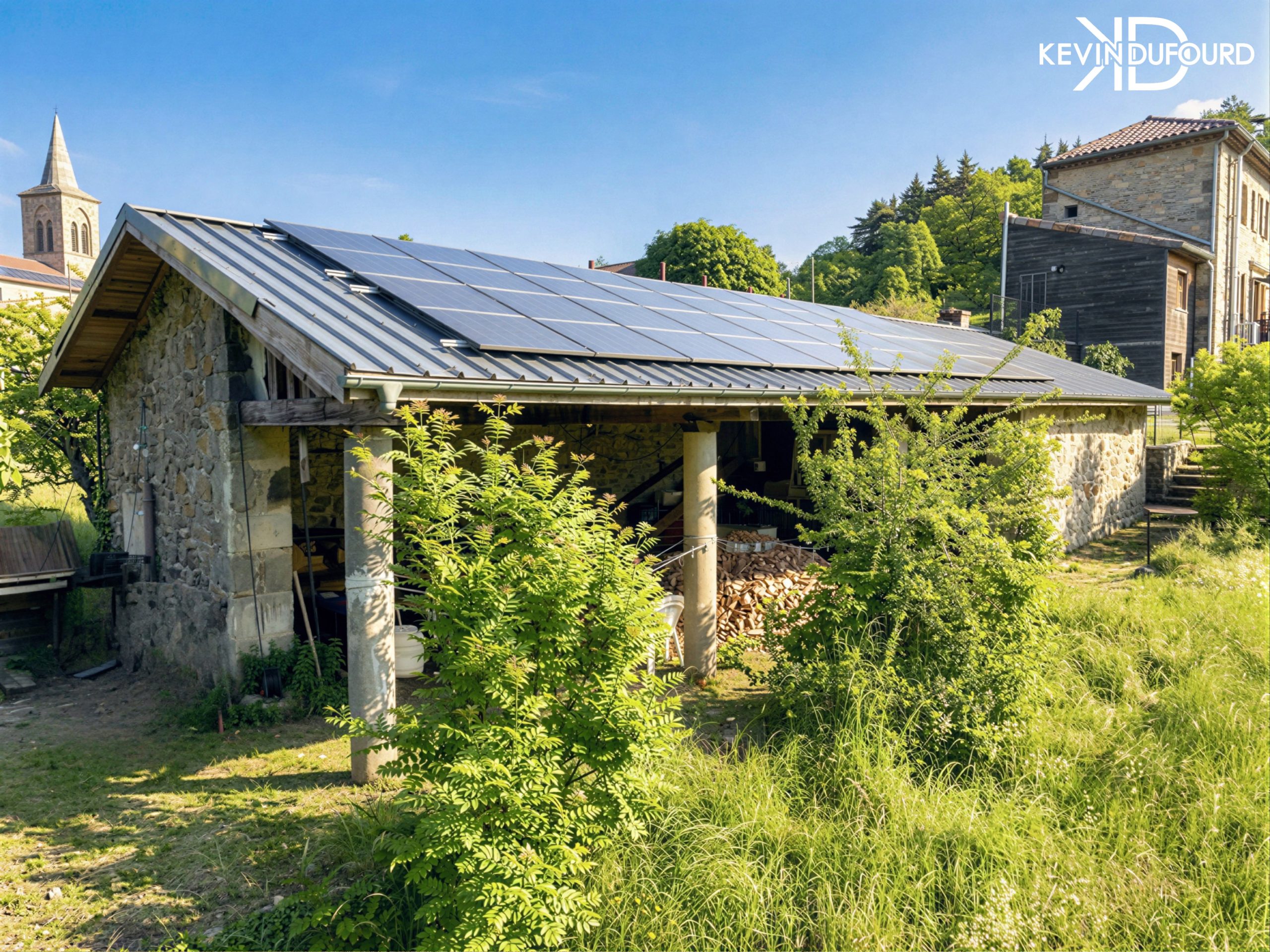 Maison de village de 115m² sur un terrain de 900m² à SAINT ETIENNE DE BOULOGNE