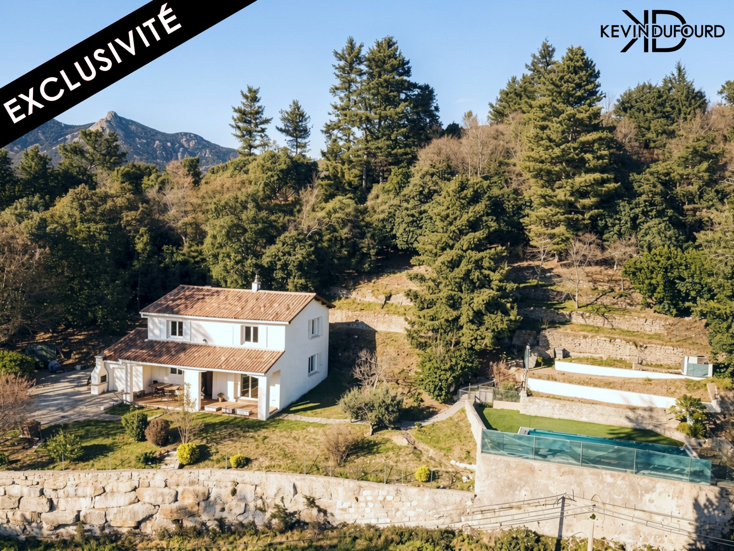 Maison de 135m² sur un terrain de 1700m² à JAUJAC.