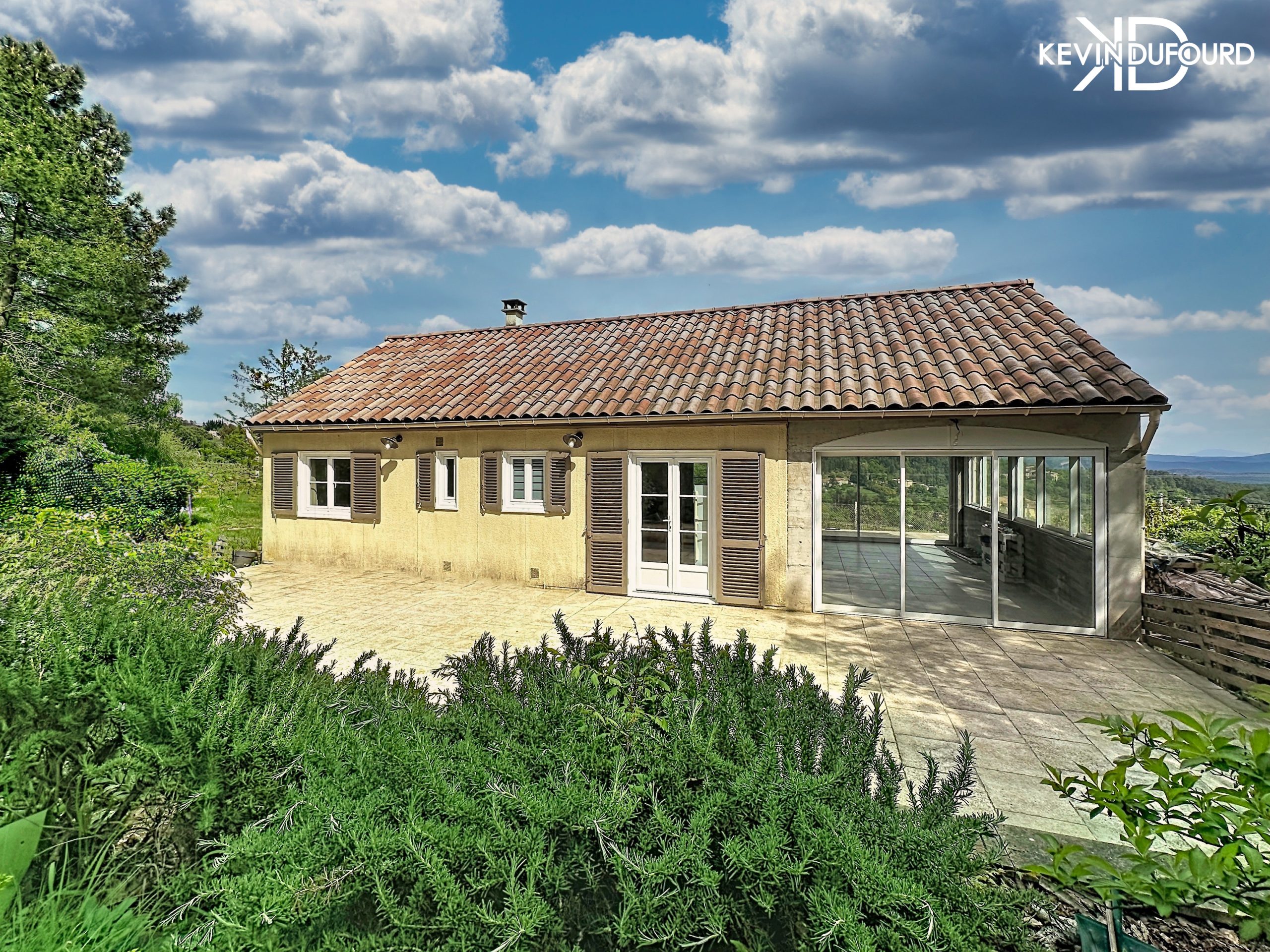 Maison de 60m² sur un terrain de 1500m² à SANILHAC