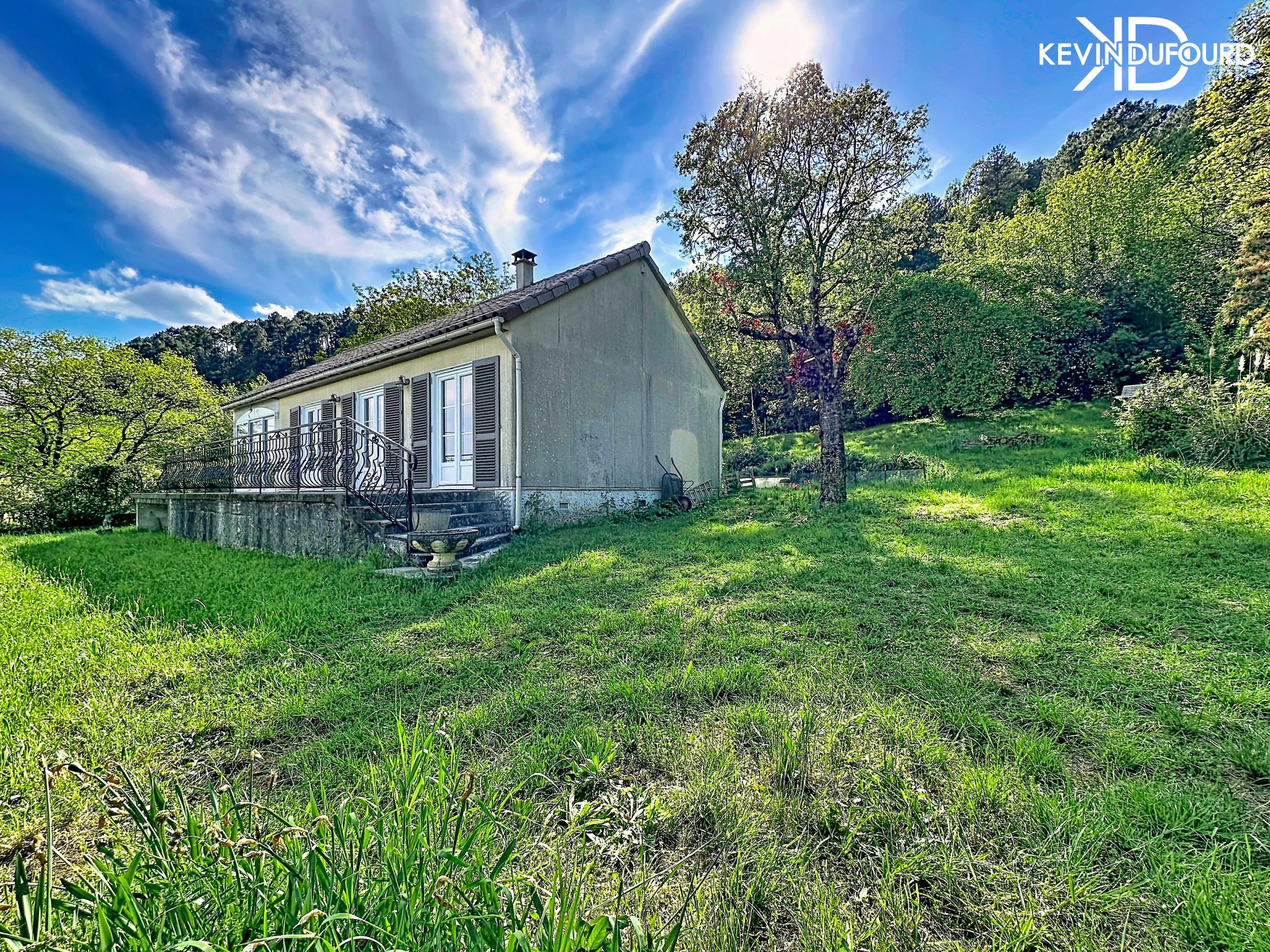 Maison de 60m² sur un terrain de 1500m² à SANILHAC