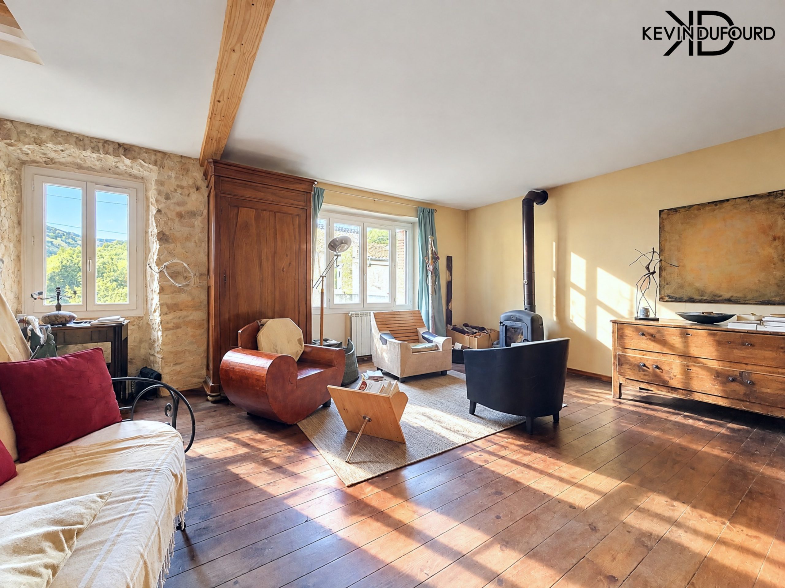 Maison de village de 140 m² avec terrain de 90m² à JAUJAC