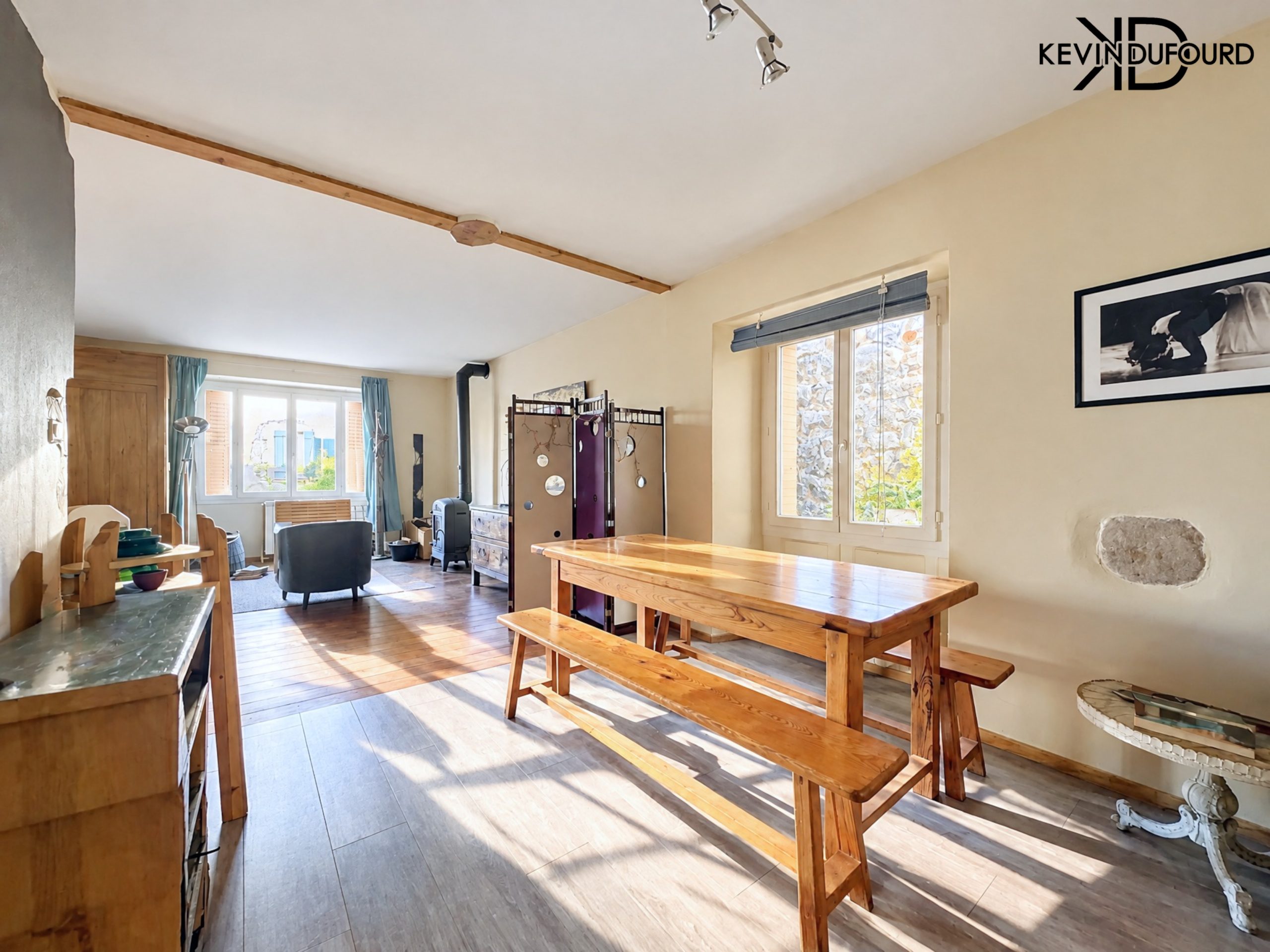 Maison de village de 140 m² avec terrain de 90m² à JAUJAC