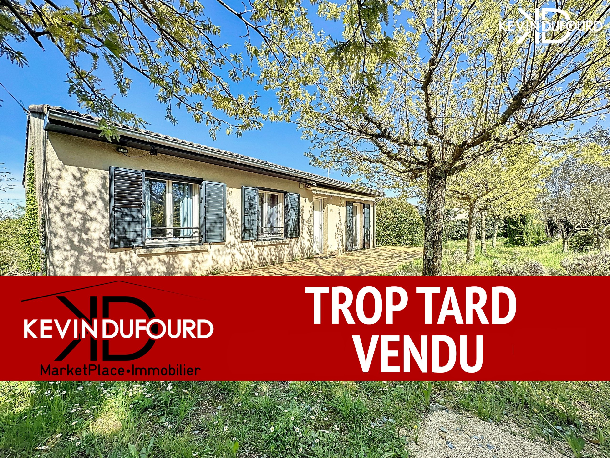 Maison de 81m² sur un terrain de 1500m² à LABLACHÈRE