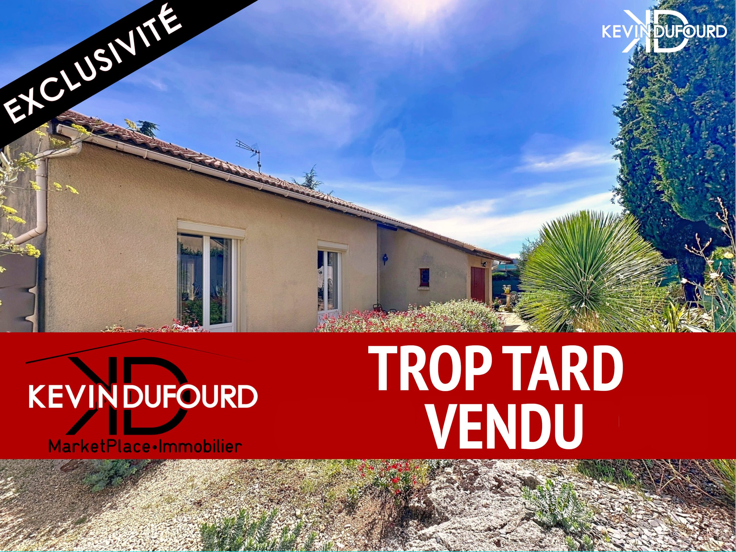 Maison de 80m² sur un terrain de 600m² à LAVILLEDIEU